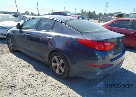 2015 Kia Optima Lx z USA, uszkodzony, nr VIN 5XXGM4A79FG469374